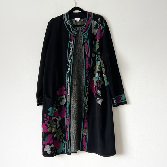 J Jill Duster Cardigan Sweater
Women Oversized Floral Black Size XL - Picture 4 of 16